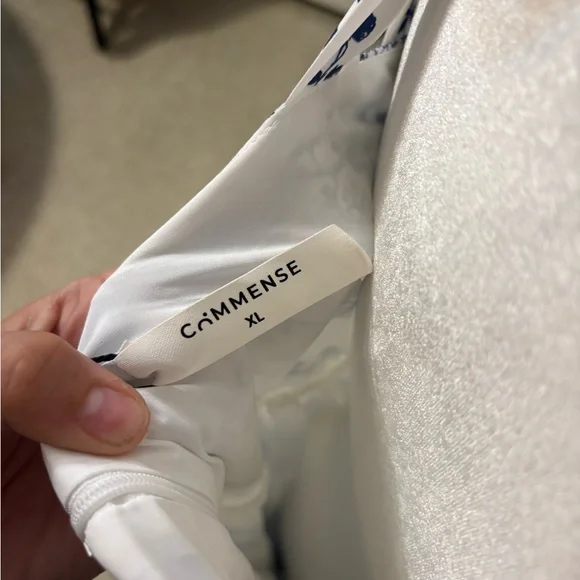 Commense Blue and White Floral Maxi Dress - Picture 7 of 10